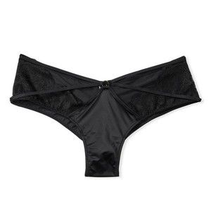 VICTORIA’S Secret VERY SEXY Black Strappy Lace Cheeky Panty
